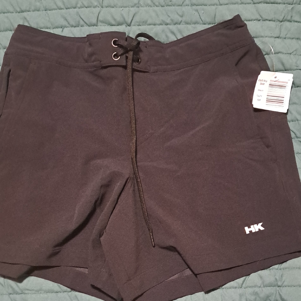 Humankind Black Athletic Shorts